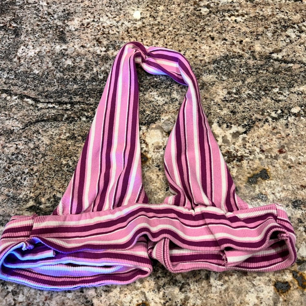 Colorful Halter Tank Top